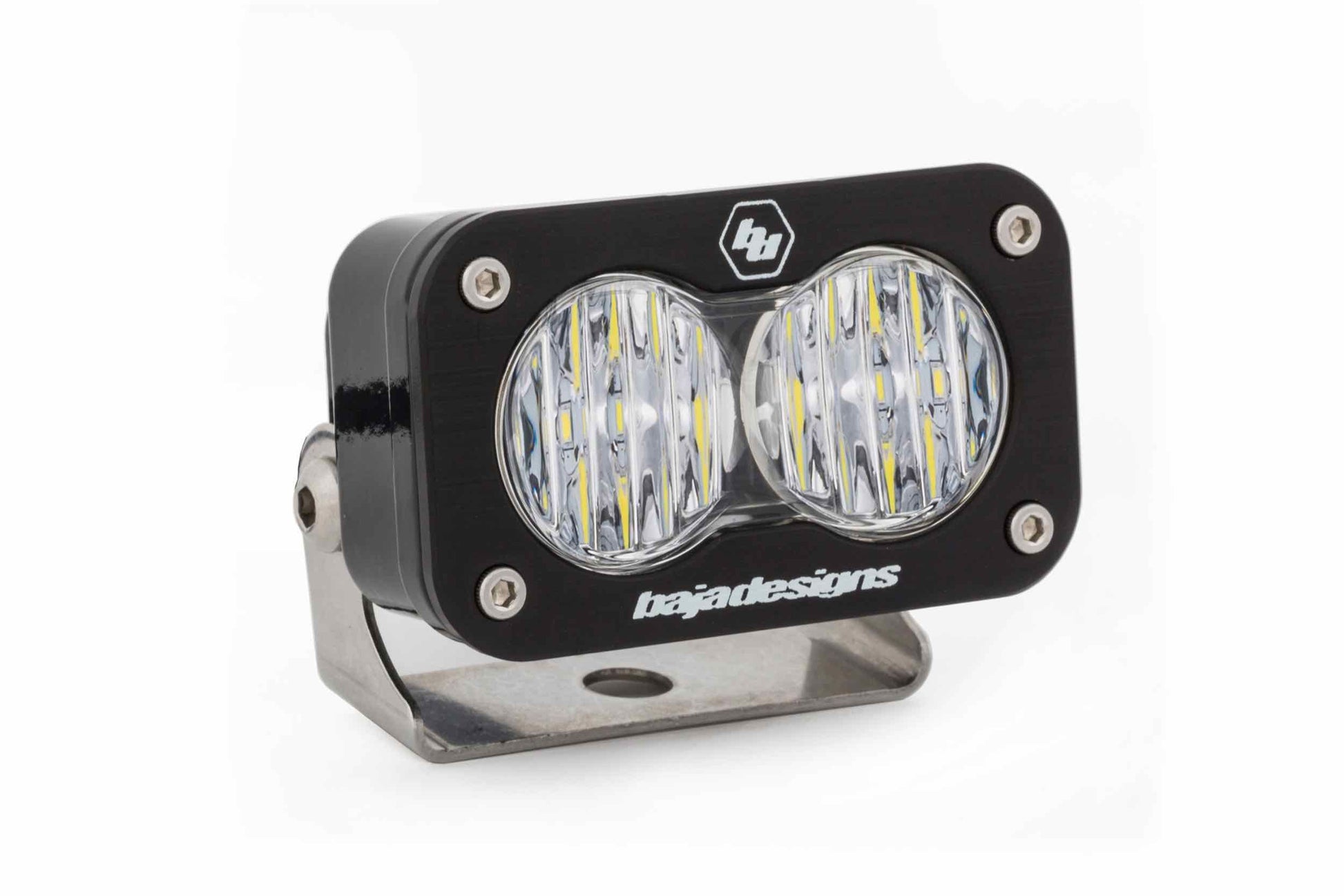 BD S2 Sport LED Wide Cornering Amber Flush Mount - Off Road - Universal (Image 4 of 6)