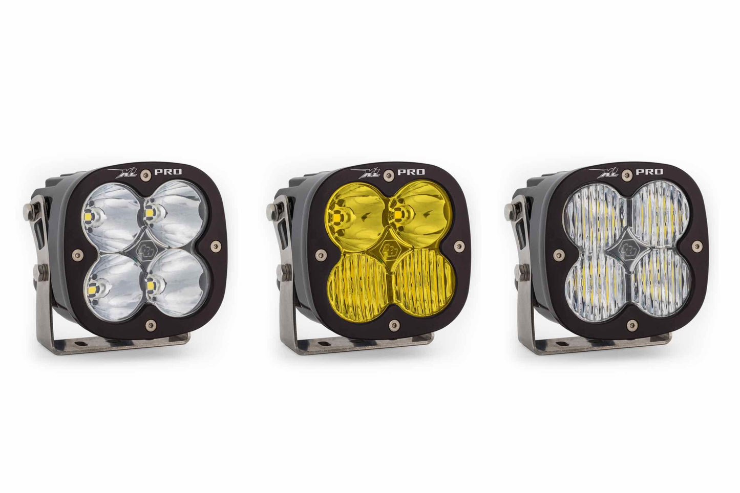 BD XL80 LED Light Pods: (Each / Amber / Wide Cornering Beam) - Off Road - Universal (Image 1 of 6)