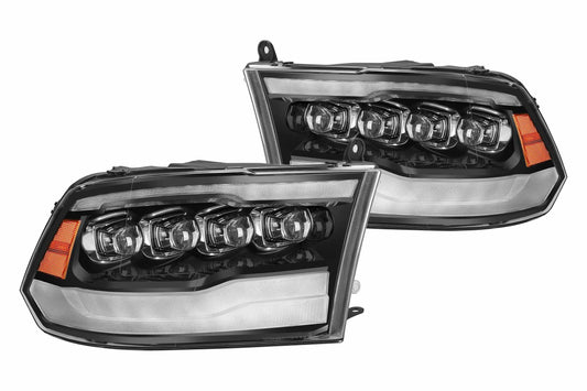 ARex Nova LED Headlights: Dodge Ram (09-18) - Chrome (Set) - Headlights (Image 1 of 6)