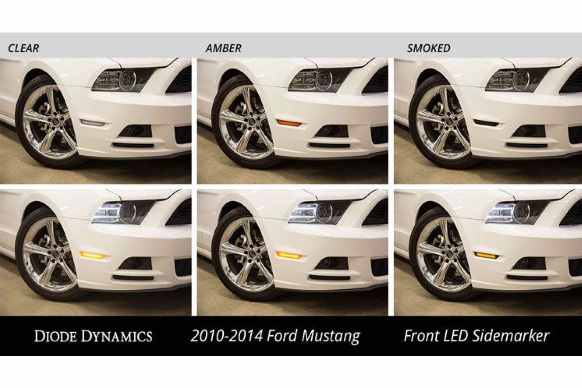 DD LED Sidemarkers: (Set / Clear / Mustang 10-14) - DRL & Signals (Image 6 of 6)