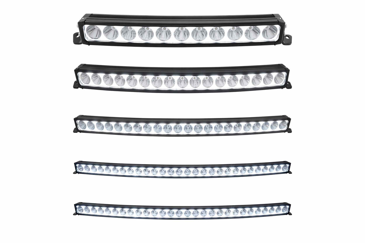 Vision X Light Bar: 40in (22-LED / 220W / XPR Curved + Halo / with L-Brackets & Harness) - Off Road - Universal (Image 1 of 6)