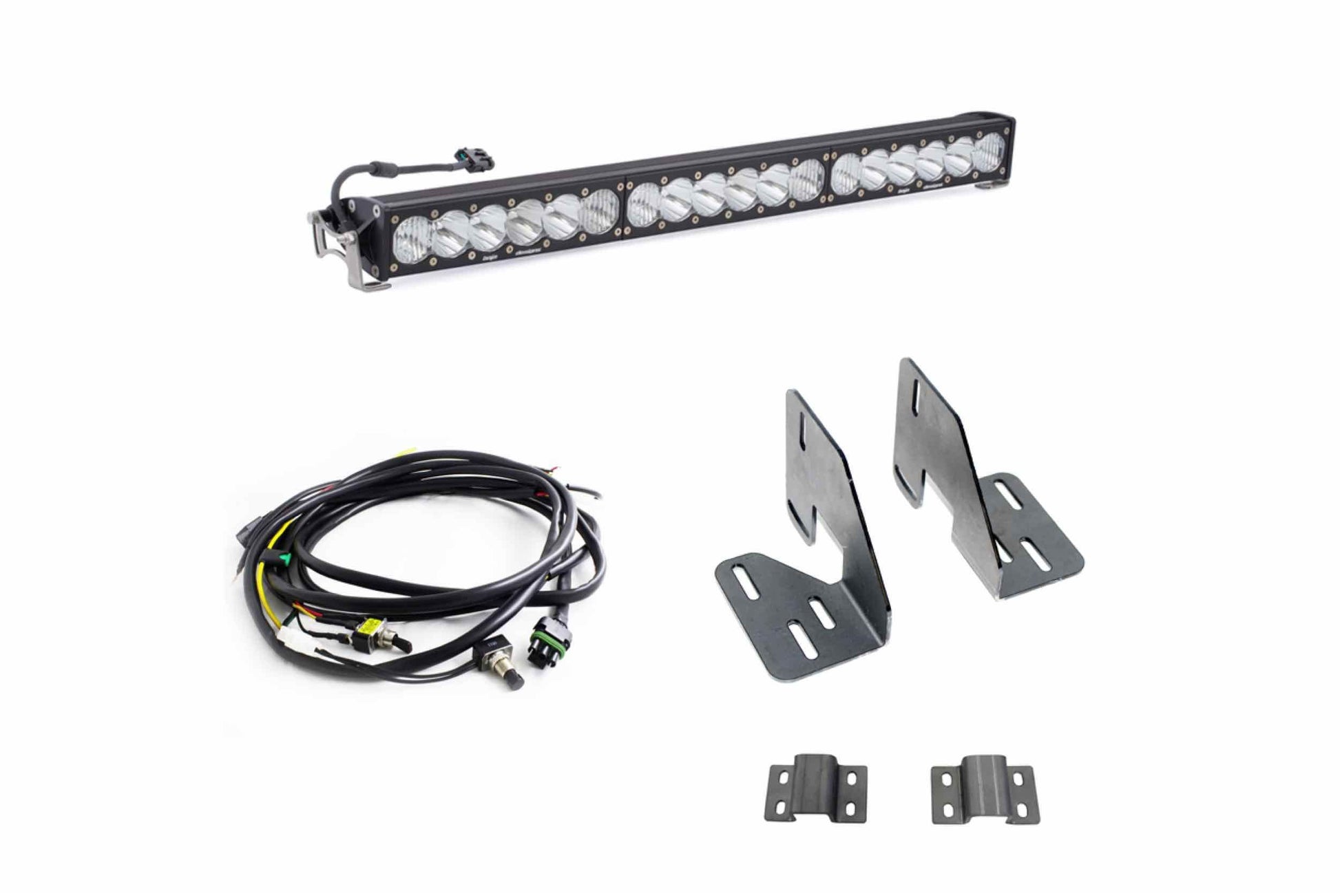 BD Grille-Mount LED System: GMC Sierra (18-20) (30in / OnX6+ Bar) - Off Road - Veh. Spec (Image 1 of 6)
