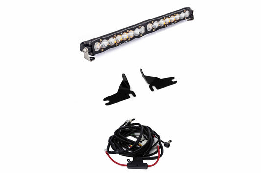 BD Grille-Mount LED System: Silverado 1500 (19+) (20in / S8 Bar) - Off Road - Veh. Spec (Image 1 of 4)