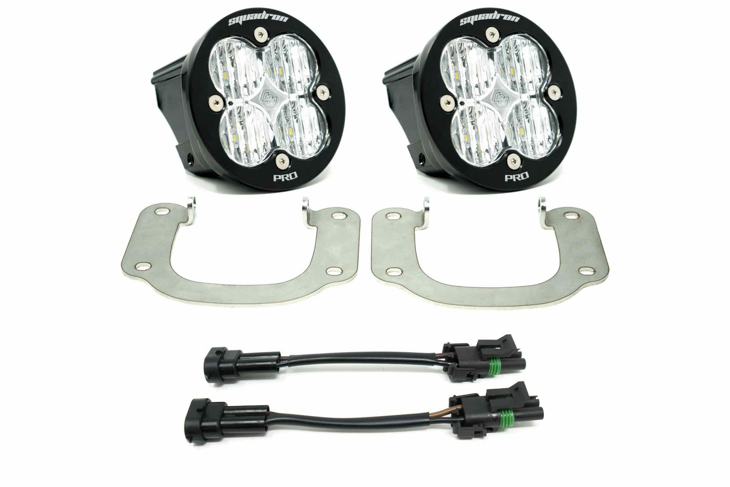 BD LED Fog Kit: Nissan Titan (17-18) (Clear / Squadron SAE) - Off Road - Veh. Spec (Image 1 of 6)
