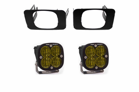 BD LED Fog Kit: F150 (15-20) & Super Duty (17-20) (Clear / Squadron SAE) - Off Road - Veh. Spec (Image 1 of 6)