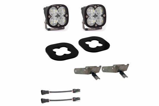 BD LED Fog Kit: Super Duty (11-16) (Clear / Squadron Pro) - Off Road - Veh. Spec (Image 1 of 6)