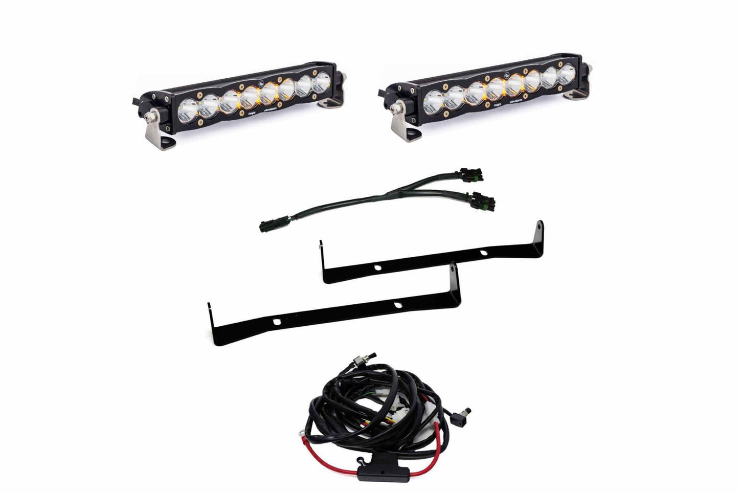 BD Grille-Mount LED System: Toyota 4Runner (14-20) (30in / 1x S8 Bar) - Off Road - Veh. Spec (Image 1 of 6)