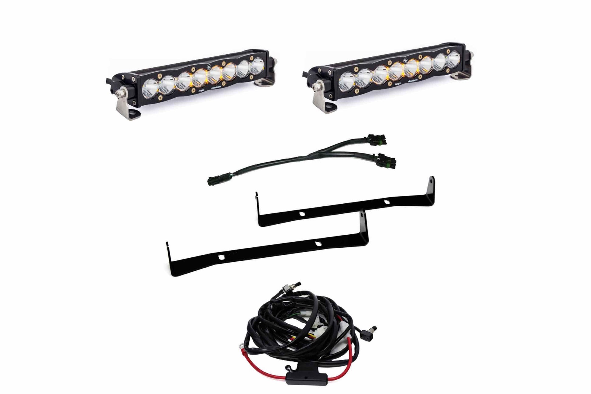 BD Grille-Mount LED System: Toyota 4Runner (14-20) (30in / 1x S8 Bar) - Off Road - Veh. Spec (Image 1 of 6)