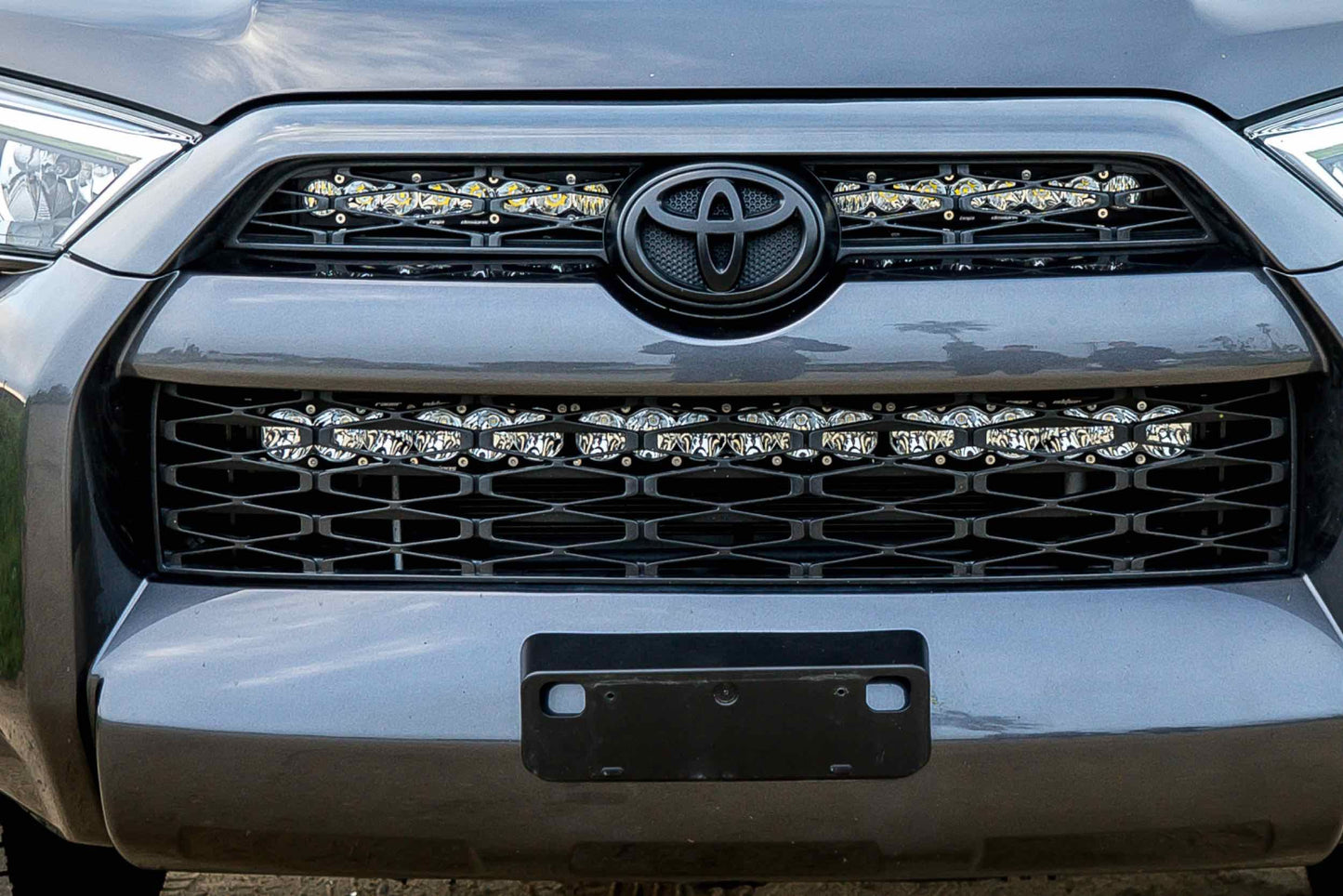 BD Grille-Mount LED System: Toyota 4Runner (14-20) (30in / 1x S8 Bar) - Off Road - Veh. Spec (Image 3 of 6)
