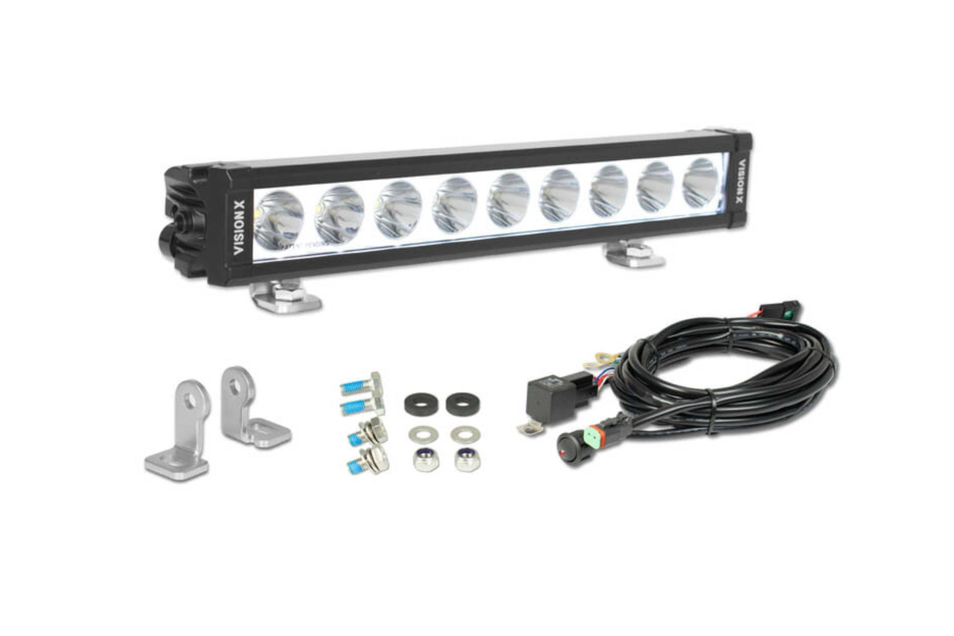 Vision X Light Bar: 39.65in (30-LED / XPL / Straight / Halo / Incl. L Brackets & Harness) - Off Road - Universal (Image 6 of 6)