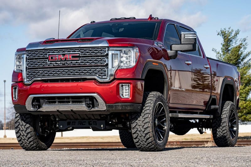 RC 5 Inch Lift Kit | NTD | M1 | w/ Overloads | Chevy/GMC 2500HD/3500HD (20-26) (manufacturer page)
