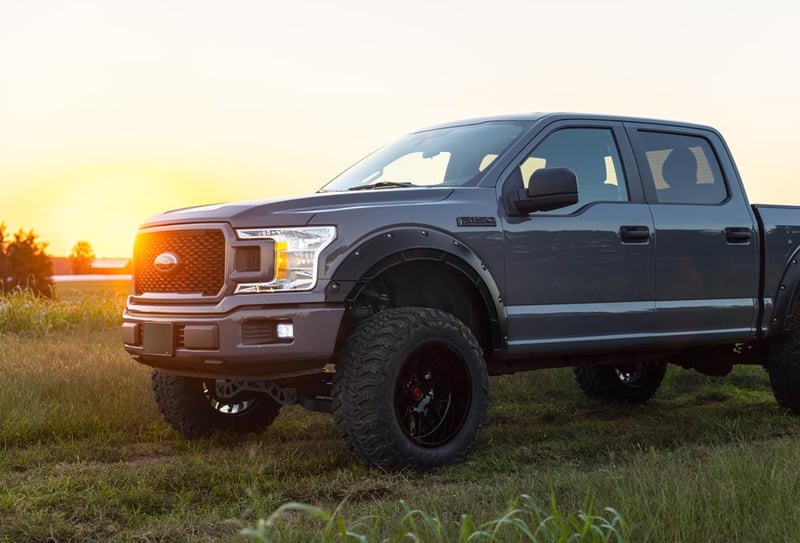 RC Defender Fender Flares | J7 Magnetic Gray | Ford F-150 2WD/4WD (2015-2020) (manufacturer page)