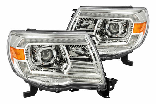 ARex Luxx LED Headlights: Toyota Tacoma (05-11) - Chrome (Projector Ver / Set) - Headlights (Image 1 of 5)
