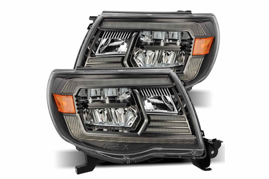 ARex Luxx LED Headlights: Toyota Tacoma (05-11) - Alpha-Black (Reflector / Set) - Headlights (Image 1 of 6)