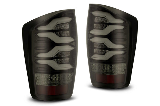 ARex Pro LED Tail Lights: Toyota Tacoma (16-23) (Jet Black) - Tail Lights (Image 1 of 6)