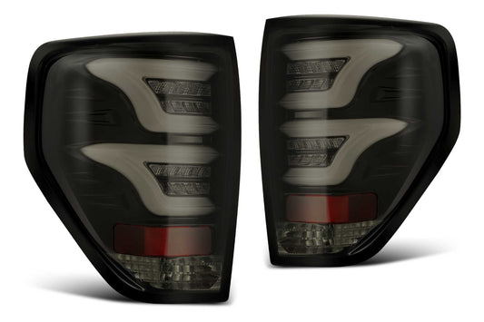 ARex Pro LED Tail Lights: Ford F150 (09-14) (Jet Black) - Tail Lights (Image 1 of 6)