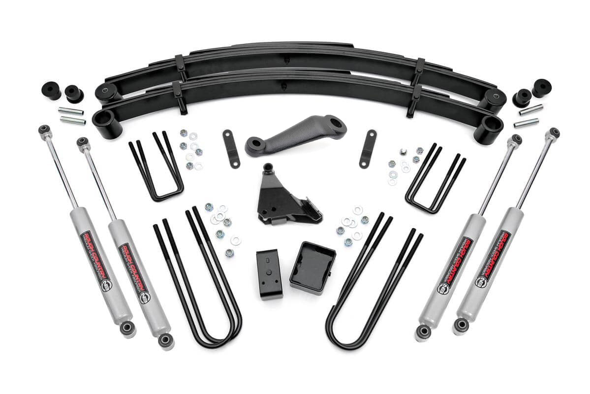 RC 6 Inch Lift Kit | Rear Blocks | M1 | Ford F-250/F-350 Super Duty 4WD (99-04) (manufacturer page)