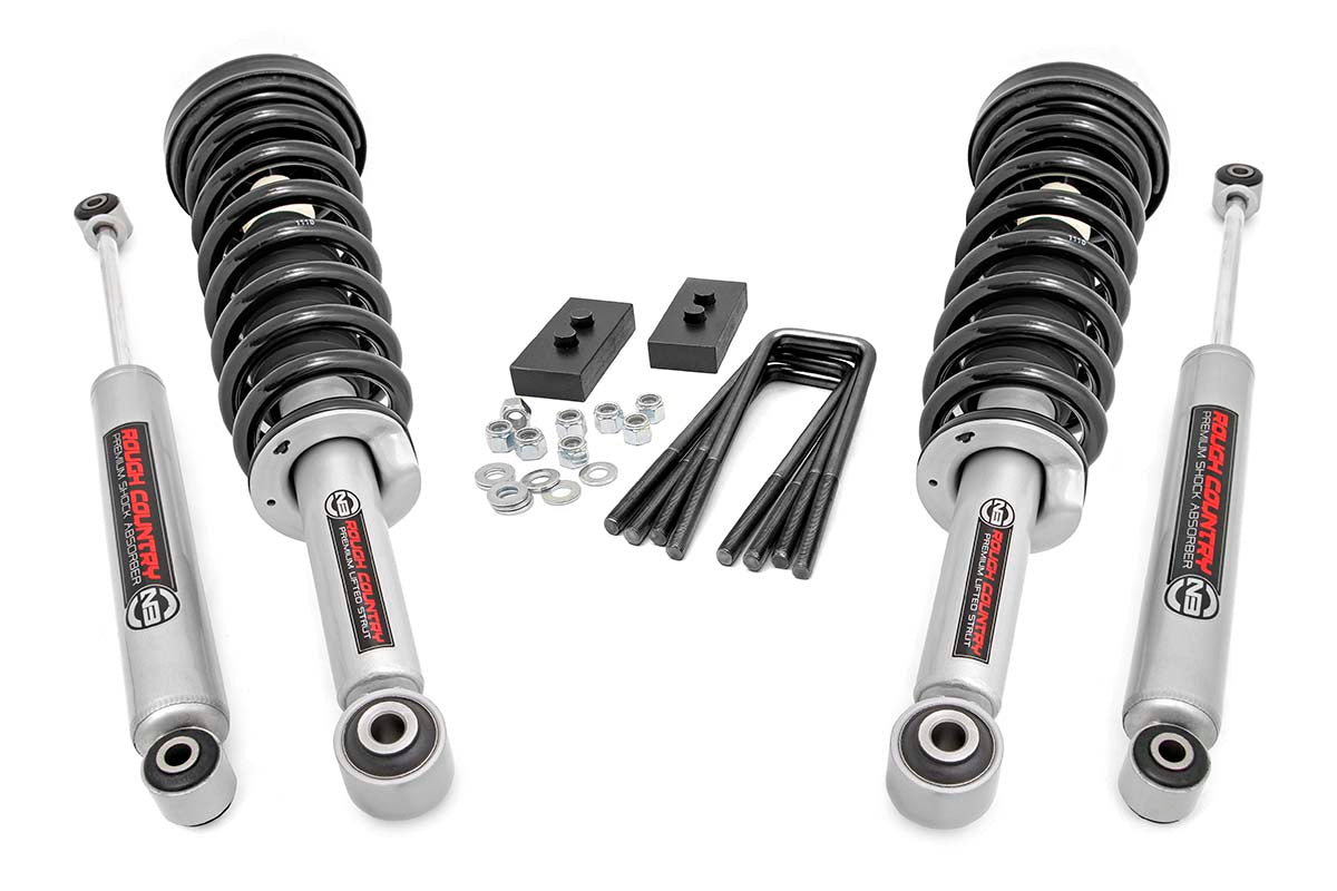 0004 F250/F350 4WD 6 IN. SUSPENSION LIFT KIT W/ ADX M2.0 ALUMINUM MONOTUBE SHOC - Image 2