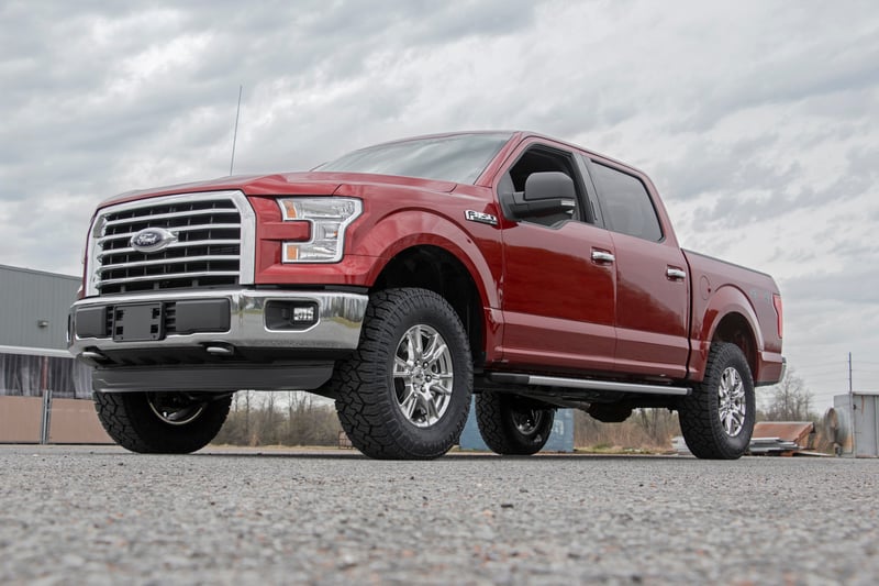 RC 2 Inch Lift Kit | Alum Spacer | Ford F-150 2WD/4WD (2014-2020) (manufacturer page)