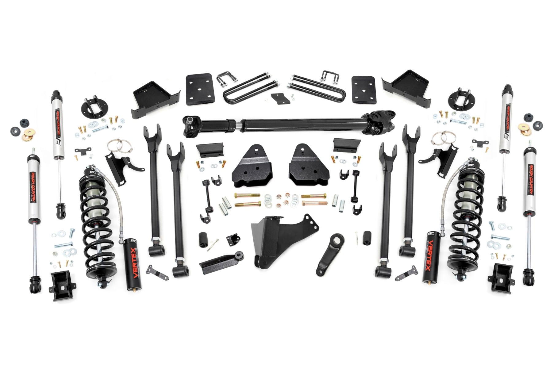 6 Inch Lift Kit  |  4-Link  |  No OVLD  |  D/S  |  C/O V2 | Ford F-250/F-350 Super Duty (17-22) - Vertex Kits (Image 1 of 5)