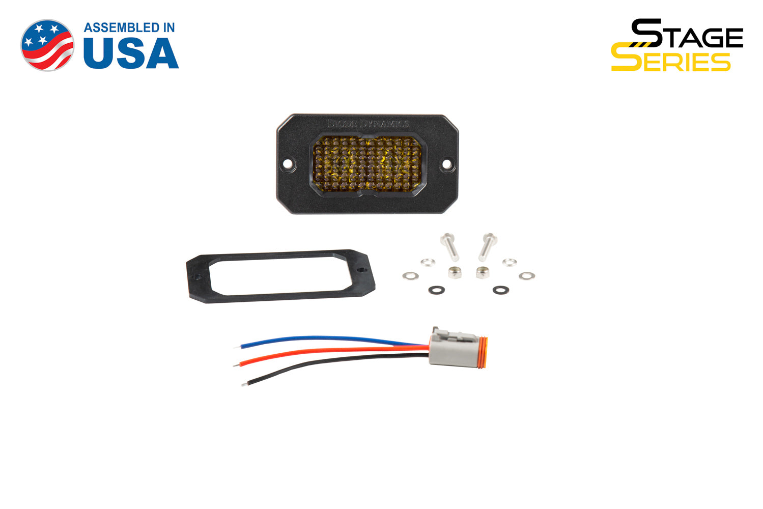 DD SSC2 Pod: (Pro / Yellow / Spot / Surface / Amber BL / Each) - Off Road - Universal (Image 3 of 6)