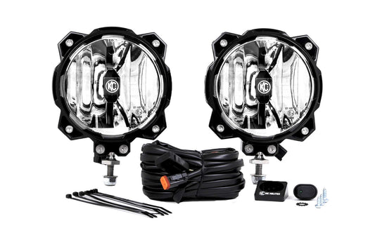 KC Hilites Pro6 Gravity LED Light Kit: (Driving / Each) - Off Road - Universal (Image 1 of 3)