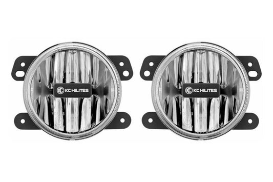 KC Hilites Gravity G4 LED Light: (4in / White 10w Fog / Each) - Off Road - Universal (Image 1 of 4)