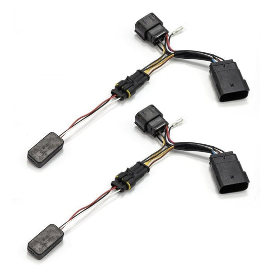 AlphaRex Headight Converters for 19-21 Ram 1500 with OEM LED Headlights - Wiring Parts (Image 1 of 6)