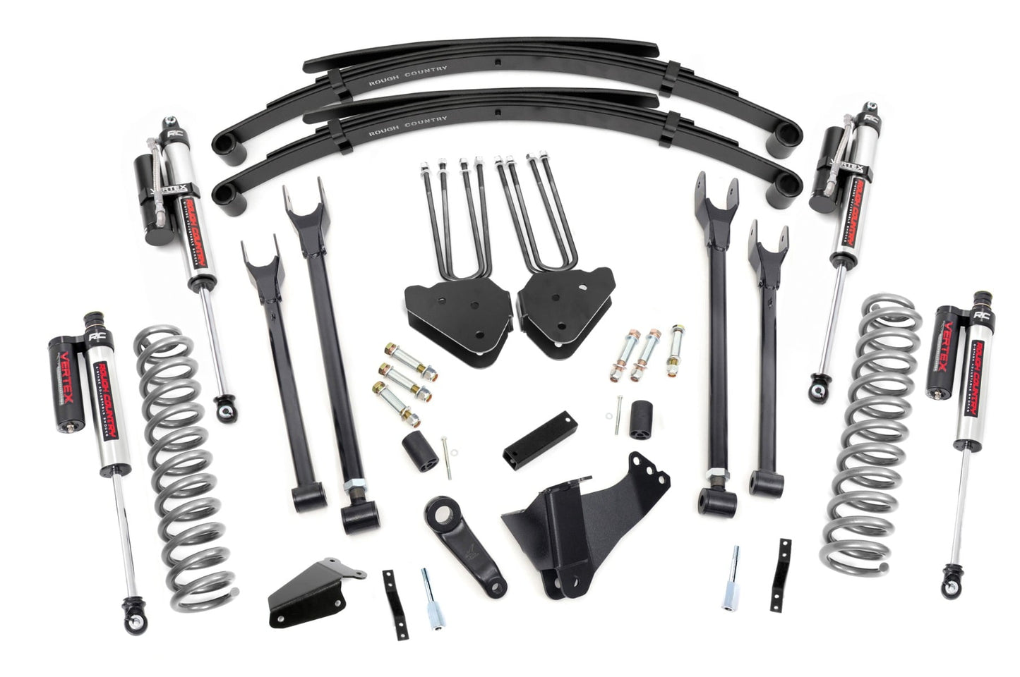 6 Inch Lift Kit | Diesel | 4 Link | RR Spring | Vertex | Ford F-250/F-350 Super Duty (05-07) - Vertex Kits