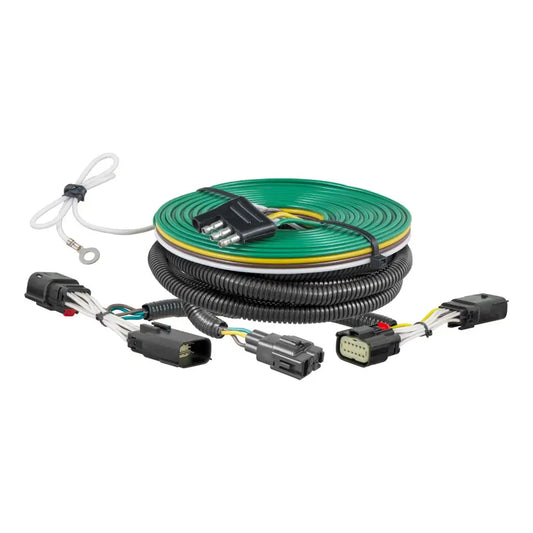CURT 58964 Curt Custom Towed-Vehicle RV Wiring Harness, Select Jeep Wrangler JL, Gladiator