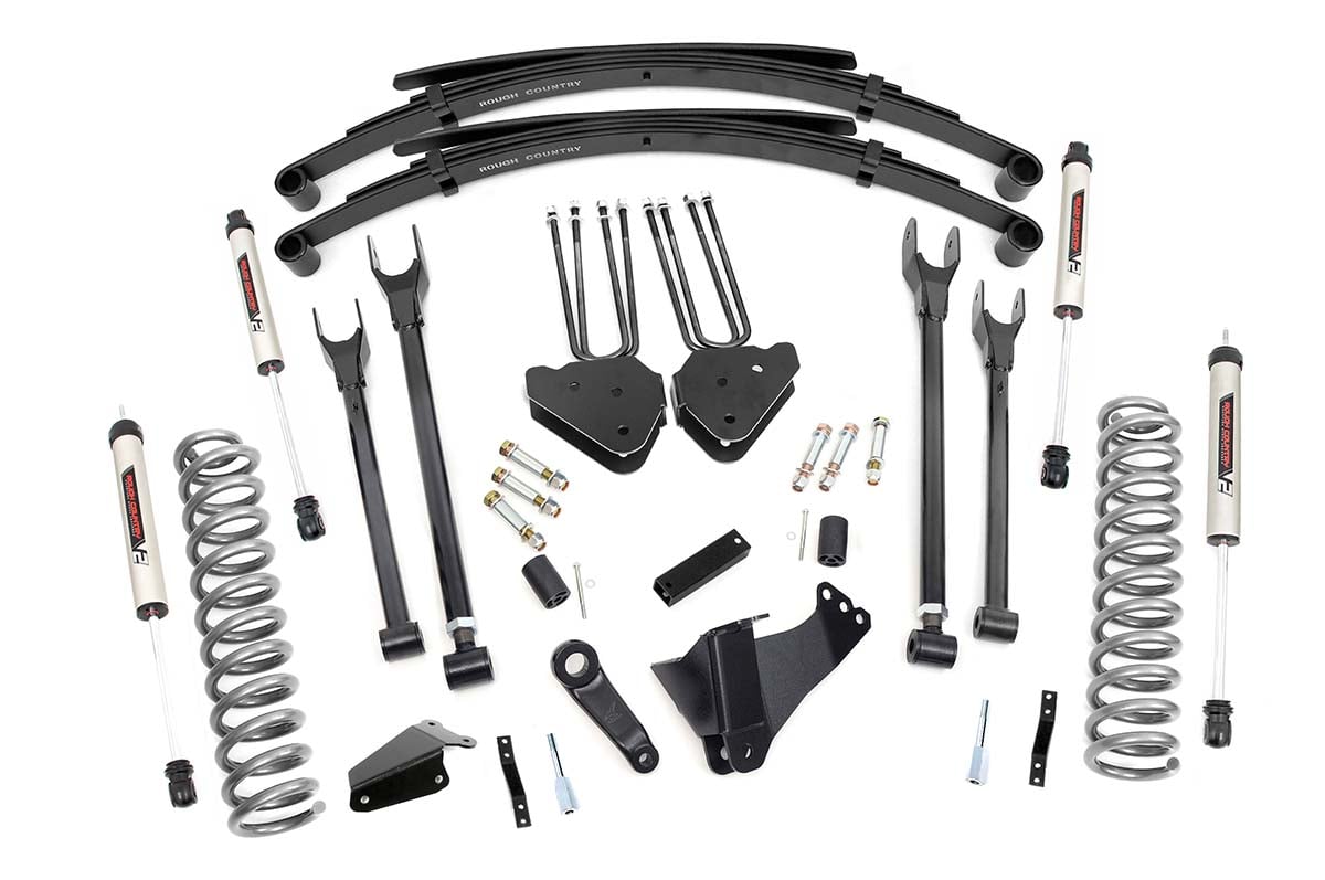 8 Inch Lift Kit | 4 Link | RR Springs | V2 | Ford F-250/F-350 Super Duty (05-07) - Susp Lift Kits 4wd