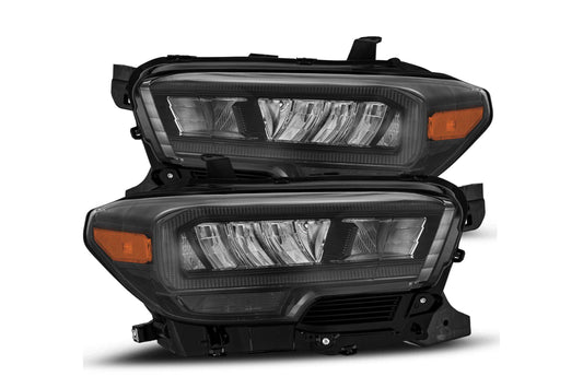 ARex Luxx OEM LED Style Headlights: Toyota Tacoma (16-20) - Alpha-Black (Set) - Headlights (Image 1 of 5)