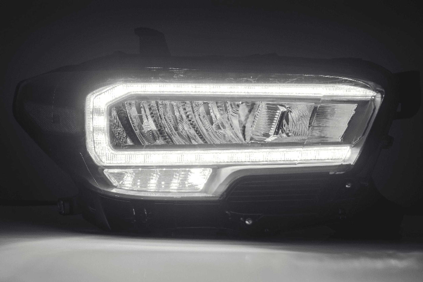 ARex Luxx OEM LED Style Headlights: Toyota Tacoma (16-20) - Alpha-Black (Set) - Headlights (Image 2 of 5)