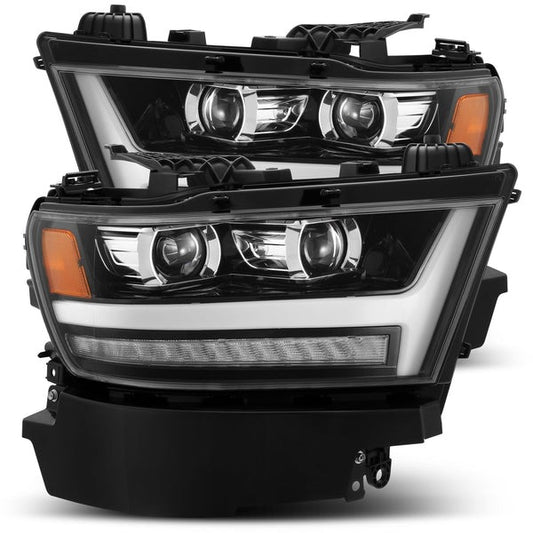 ARex Luxx LED Headlights: Ram 1500 (19+) - Jet Black (Set) - Headlights (Image 1 of 6)