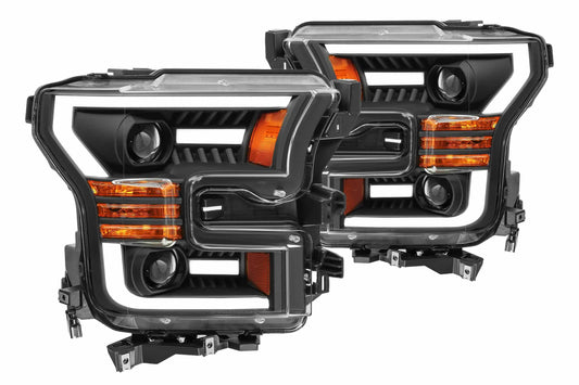 ARex Luxx LED Headlights: Ford F-150 (15-17) - Black (Set) - Headlights (Image 1 of 5)