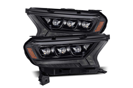 ARex Nova LED Headlights: Ford Ranger (19-23) - Alpha-Black (Set) - Headlights (Image 1 of 5)