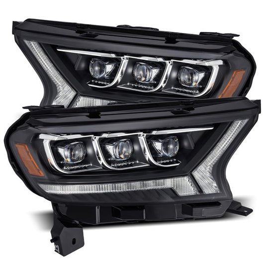 ARex Nova LED Headlights: Ford Ranger (19-23) - Black (Set) - Headlights (Image 1 of 6)