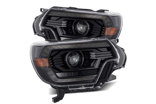 ARex (PRO-Series) Halogen Headlights: Toyota Tacoma (12-15) - Alpha-Black (Set) - Headlights (Image 1 of 6)