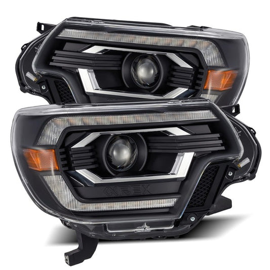ARex Luxx LED Headlights: Toyota Tacoma (12-15) - Black (Set) - Headlights (Image 1 of 6)