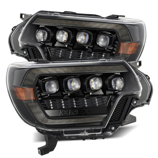 ARex Nova LED Headlights: Toyota Tacoma (12-15) - Alpha-Black (Set) - Headlights (Image 1 of 6)