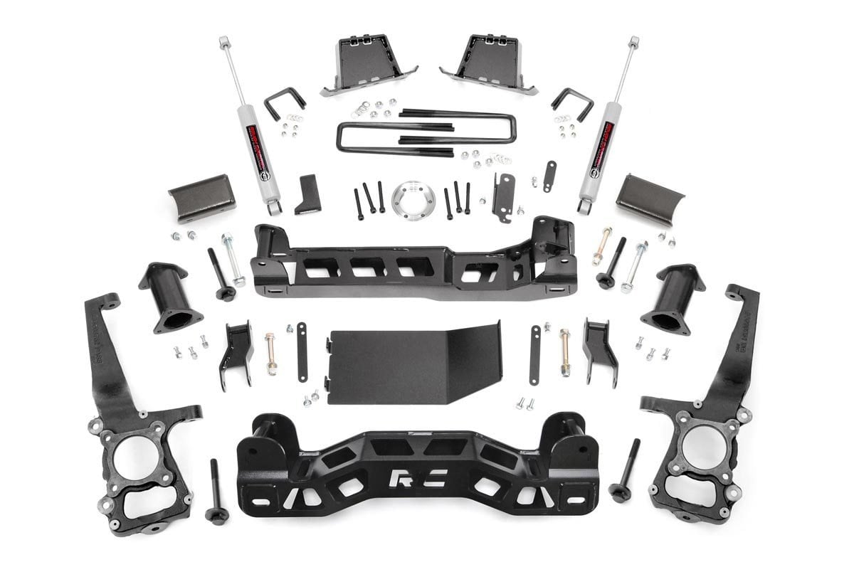 RC 6 Inch Lift Kit | N3 Struts | Ford F-150 4WD (2011-2013) (manufacturer page)