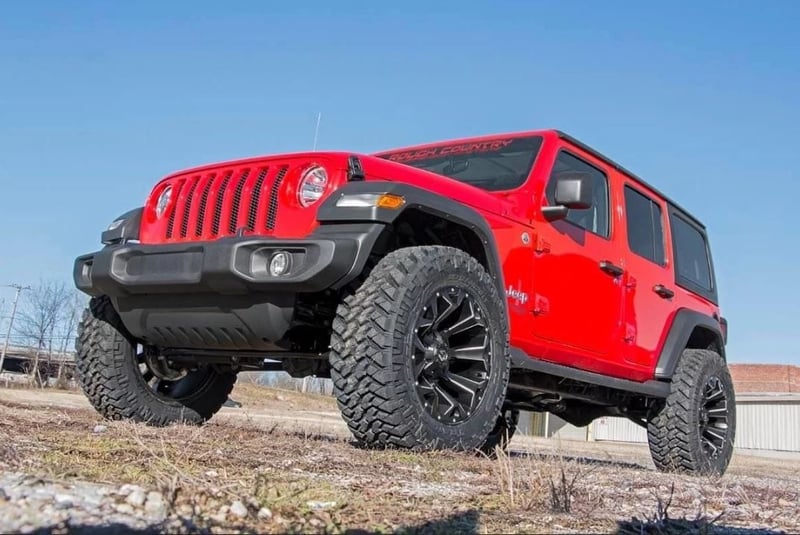 RC 2.5 Inch Lift Kit | Coils | Jeep Wrangler Unlimited Rubicon 4WD (2018-2023) (manufacturer page)
