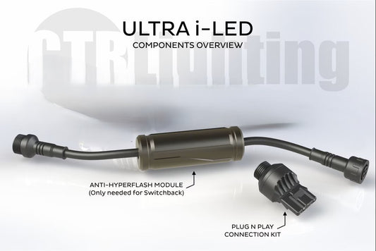 GTR i-LED Ultra: Hyperflash Adapters (Set) - Signal/Brake/Interior