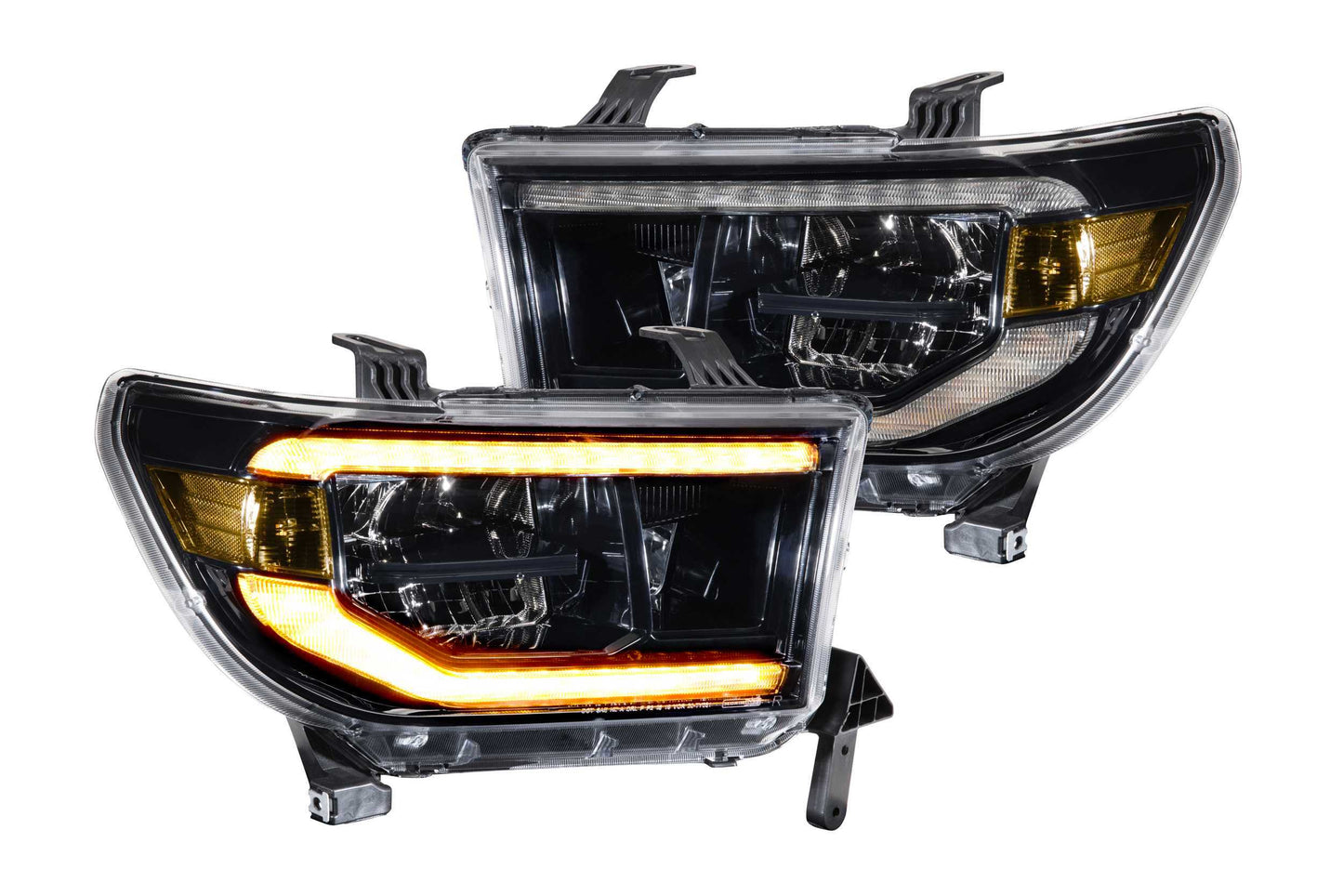 XB LED Headlights: Toyota Tundra (07-13 / Amber DRL / Set) - Headlights (Image 1 of 6)
