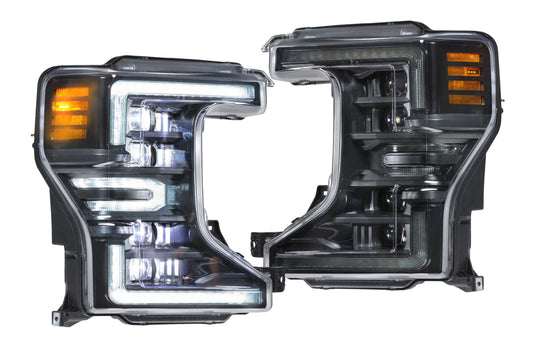 XB LED Headlights: Ford Super Duty (20-22 / White DRL / Set) - Headlights (Image 1 of 6)