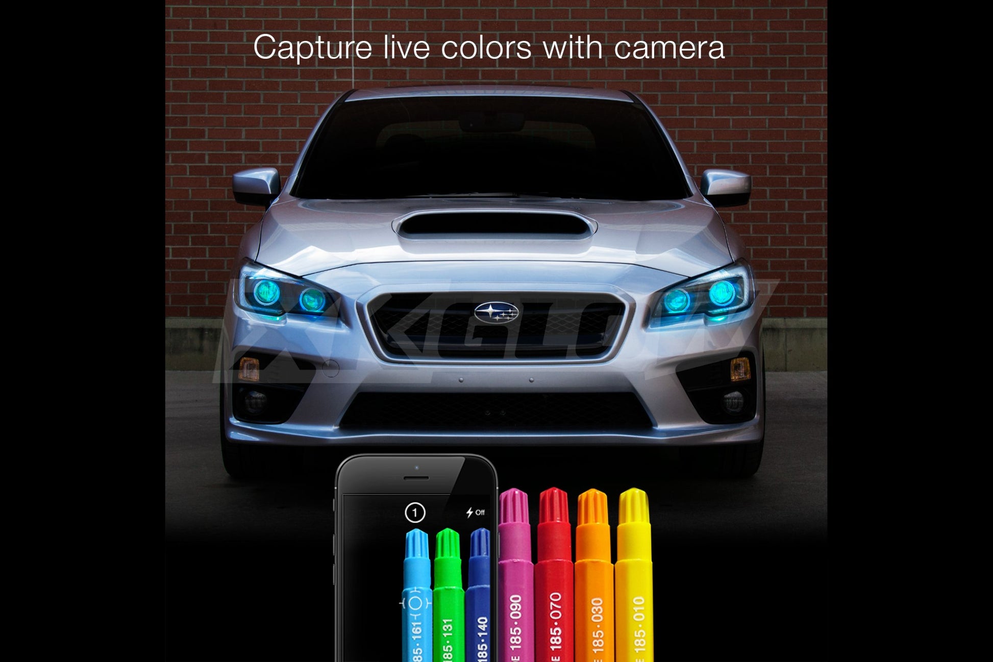 XKChrome RGB LED Demon Eye Kit (Pair w/ Controller) - LED Halos/Strips (Image 4 of 6)