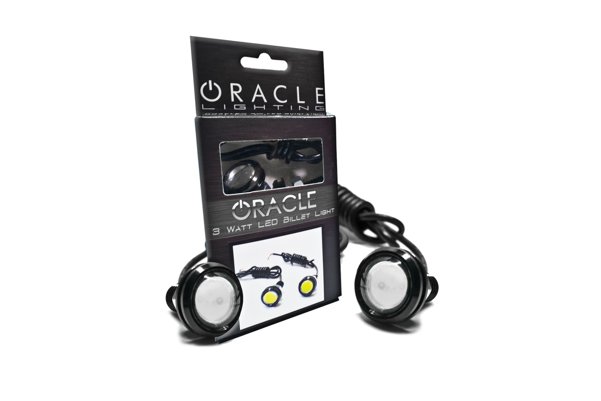 Oracle COB LED DRL Pods: Blue (Pair) - LED Accessory