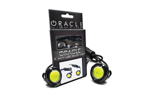 Oracle COB LED DRL Pods: White (Pair) - LED Accessory