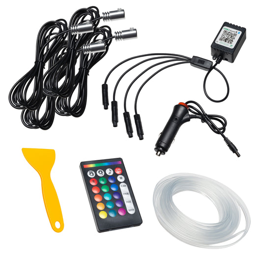 Oracle ColorShift RGB Fiber Optic Interior LED Kit (4pcs) - LED Halos/Strips (Image 1 of 6)