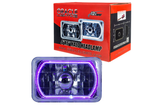 Oracle Halo Sealed Beam: 4x6 / UV/Purple - Headlights (Sealed Beam) (Image 1 of 5)